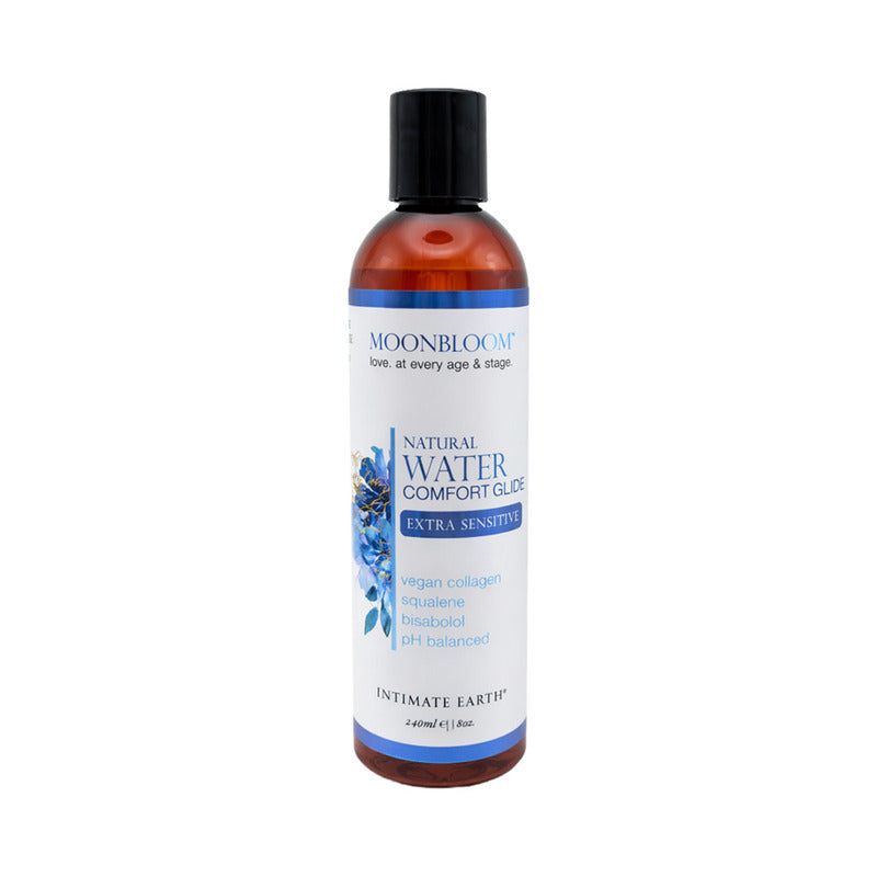 Intimate Earth Moon Bloom Water Comfort Glide 8 oz. by New Earth Trading LLC
