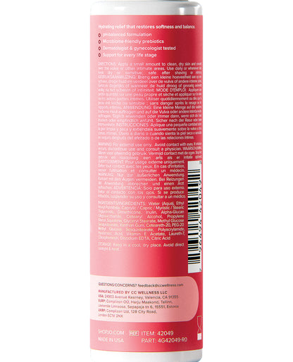 JO Vitalize Nourish Restoring Intimate Moisturizer - 2 oz Bottle by System JO
