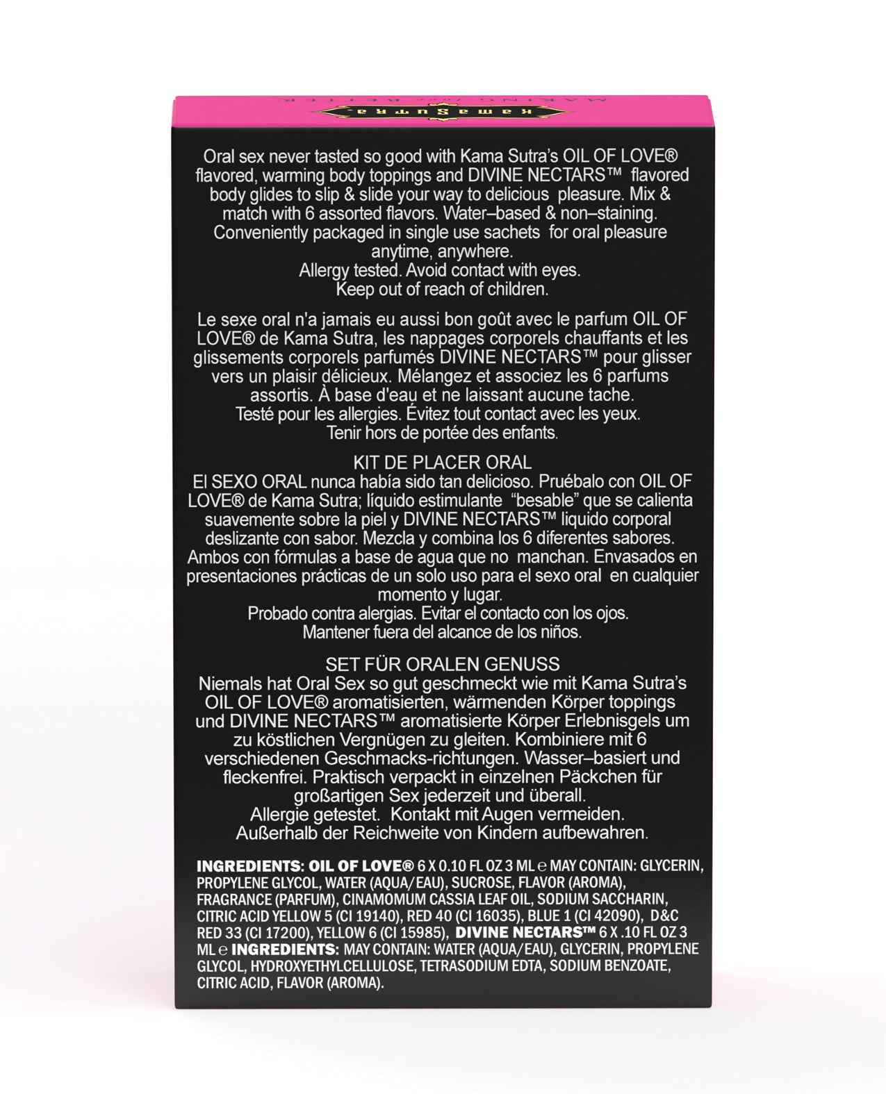 Kama Sutra Blow Me Sex-To-Go Kit by Kama Sutra