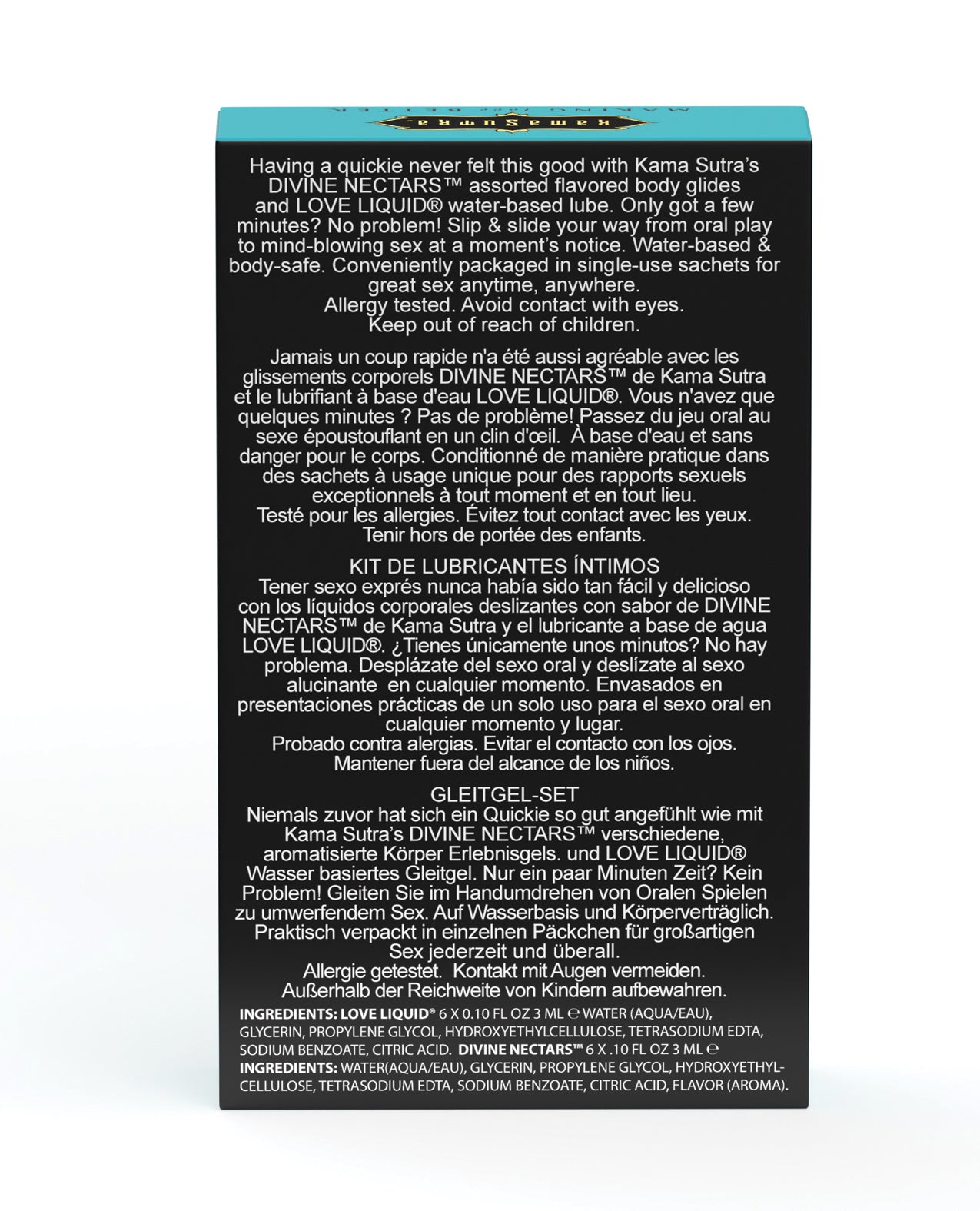 Kama Sutra Fuck Me Sex-To-Go Kit by Kama Sutra