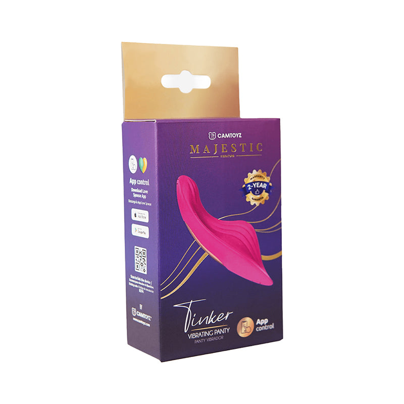 Camtoyz Vibrating Panty with App Tinker by Camtoyz/ Elixir