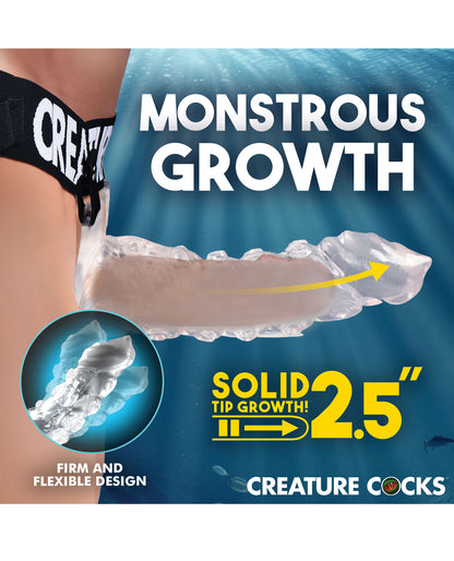 Creature Cocks King Kraken Hollow Strap-On w/Harness by Creature Cocks