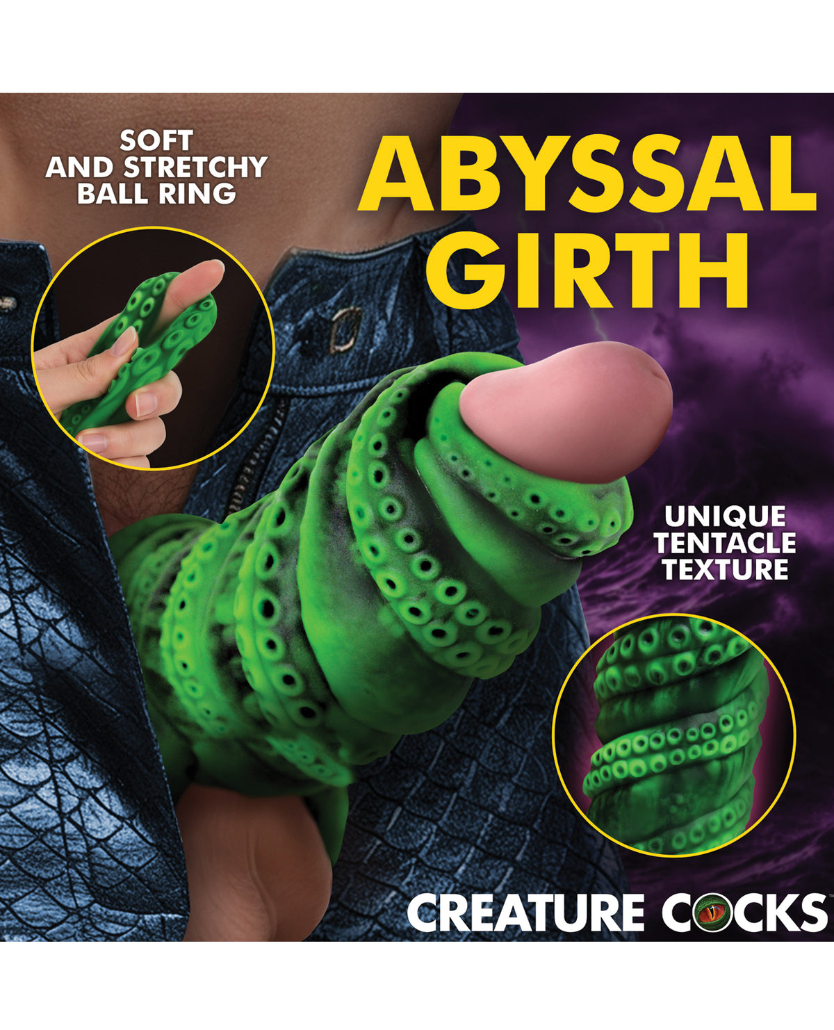 Creature Cocks Tenta Girth Silicone Penis Enhancer by Creature Cocks