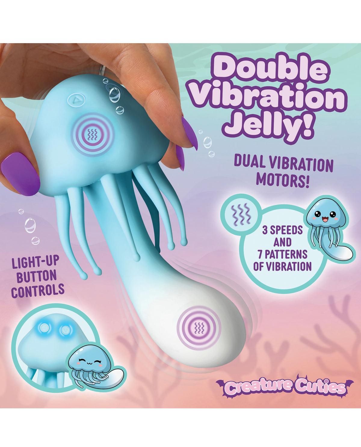 Creature Cuties Jellyfish Jellyvibe by Creature Cuties