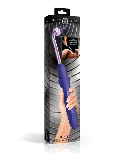 Master Series Elektra Rechargeable Violet Wand - Purple by Master Series
