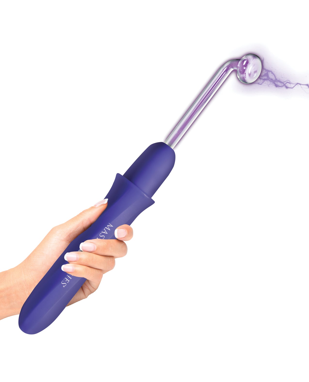 Master Series Elektra Rechargeable Violet Wand - Purple by Master Series