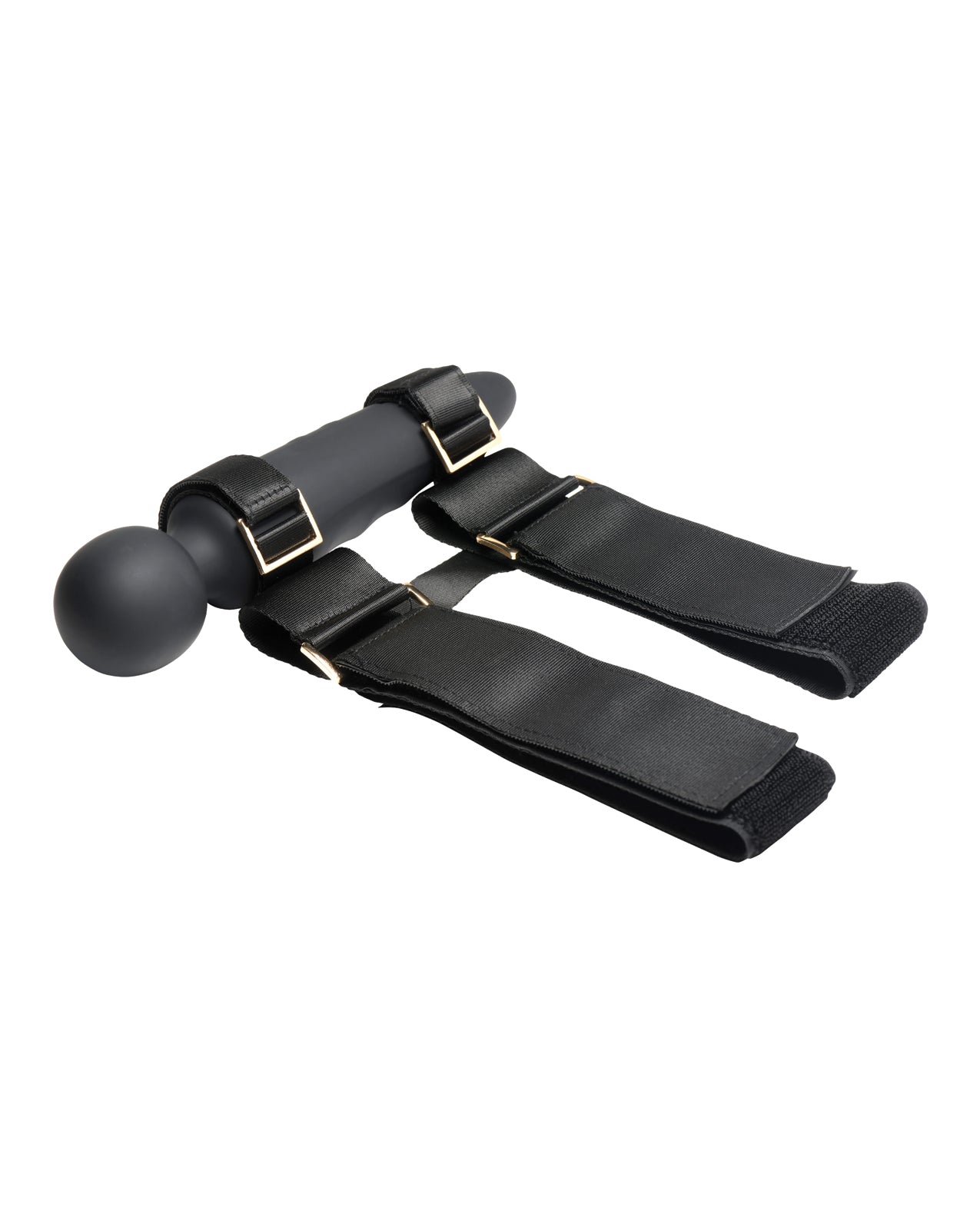 Master Series Thunderstick Thigh Strap Vibrating Wand w/Harness by Master Series