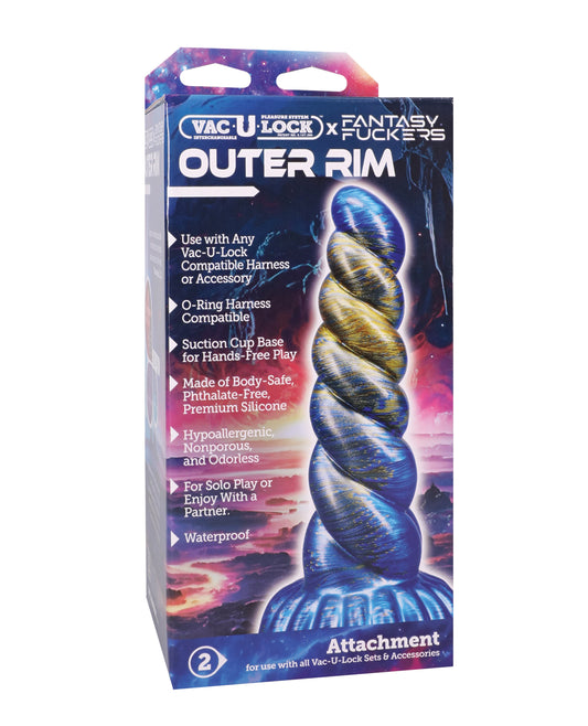 Vac-U-Lock x Fantasy Fuckers Outer Rim - Blue/Gold by Vac-U-lock