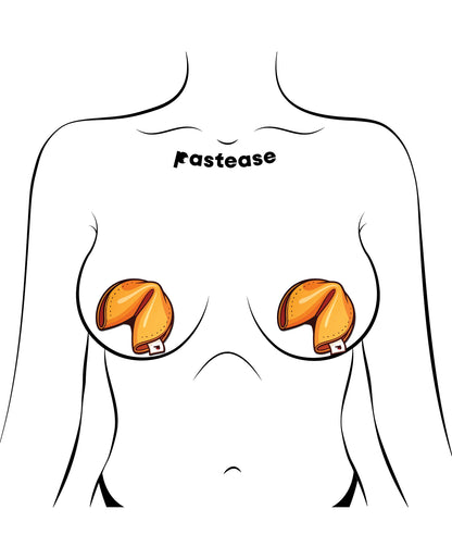 Pastease Sweet Golden Fortune Cookie - Tan O/S by Pastease