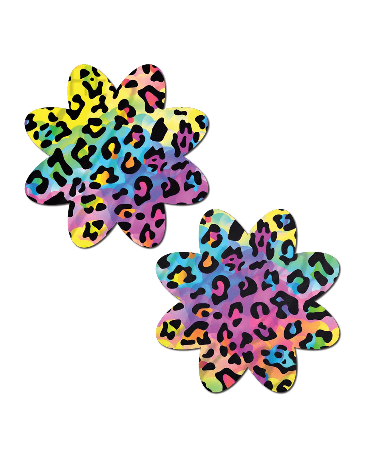 Pastease Cheetah Leopard Print Petal - Rainbow O/S by Pastease