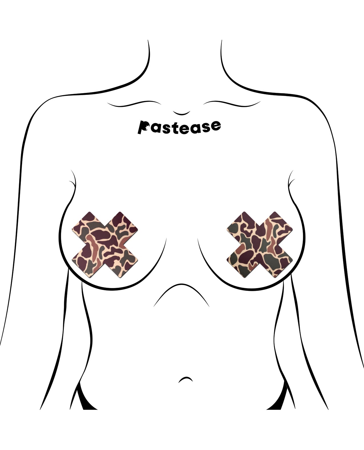 Pastease Desert Plus X - Camouflage O/S by Pastease