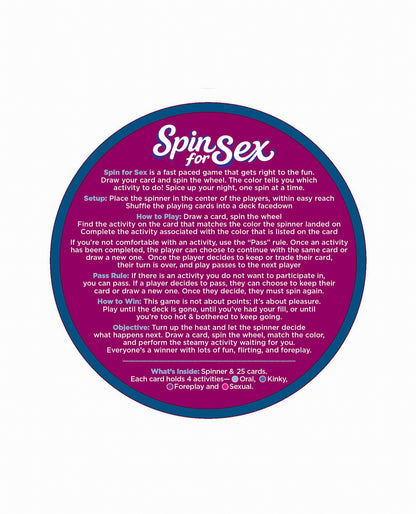 Spin for Sex Couples Game by Little Genie