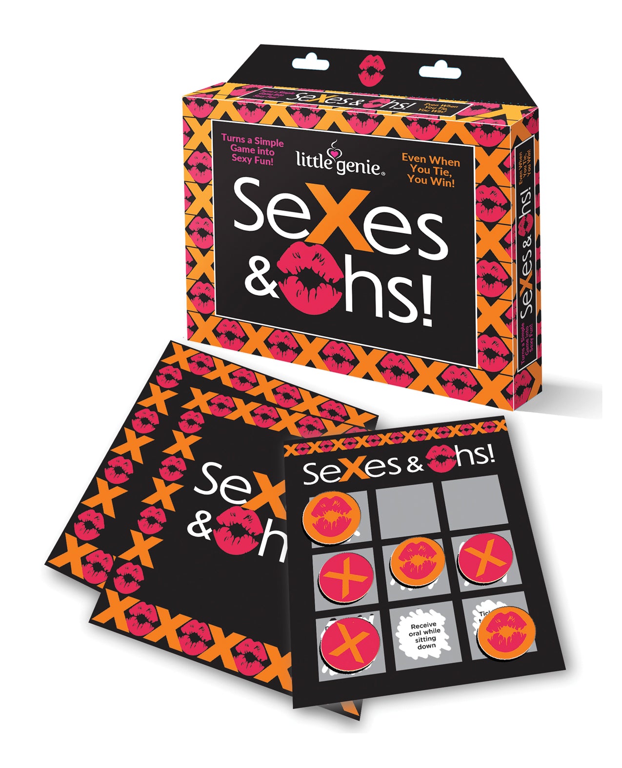 Sexes & Ohs - Sexy Tic Tac Toe Scratch Off Game by Little Genie