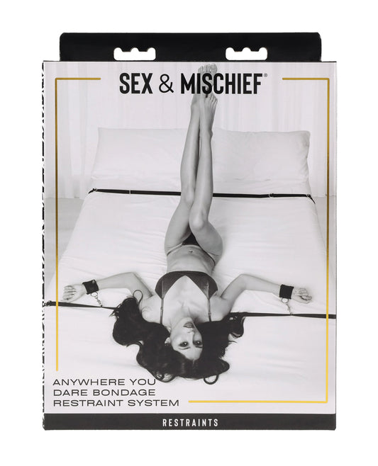 Sex & Mischief Anywhere You Dare Bondage Restraint System by Sex &amp; Mischief