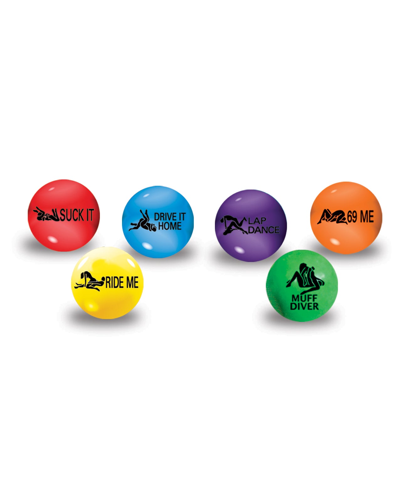 X-Rated Fun Gum Asst. 144 pc Display by X-Rated Candy