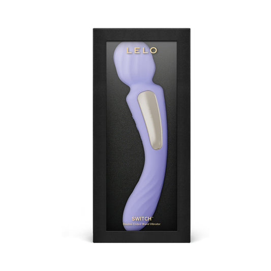 LELO SWITCH Double-Sided Wand Vibrator Lilac by Lelo