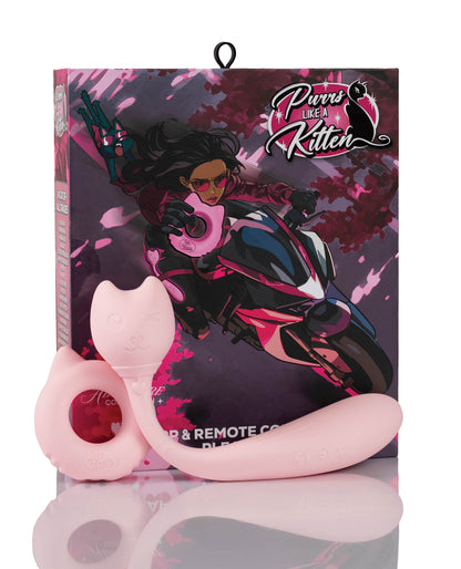 Natalie's Toy Box Purrs Like A Kitten App & Remote Controlled Pleasure Kit - Pink by Like A Kitten