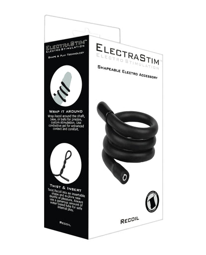 ElectraStim Recoil Zero Memory Shape & Play Uni-Polar - Black by ElectraStim