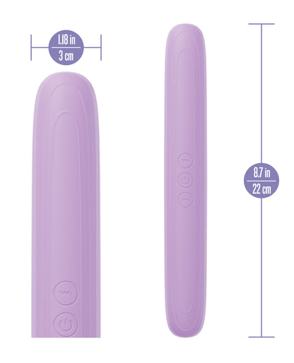 Play With Me Double Ended Vibrator - Purple by Play With Me