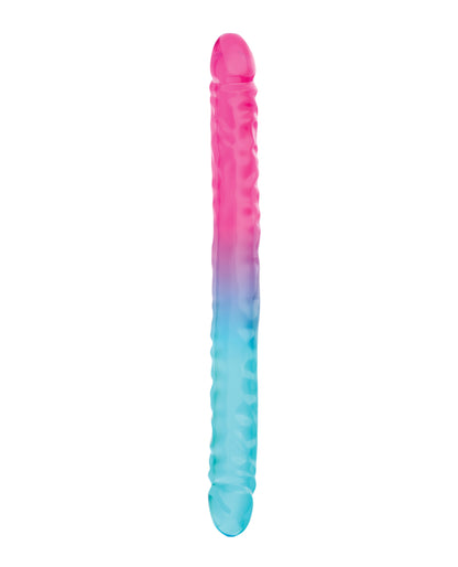 Blush B Yours 18" XX Large Double Dong Candy Papi - Multi Colors by B Yours