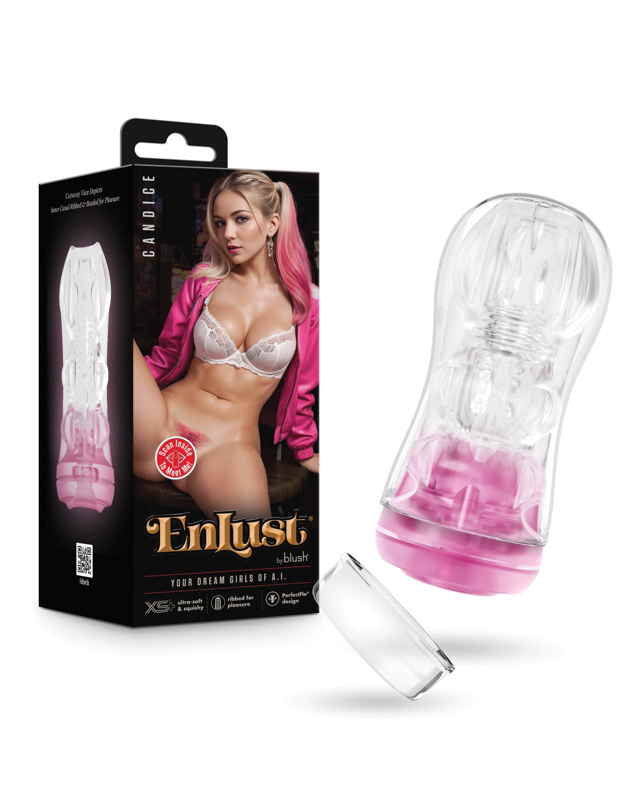 Blush EnLust Pink Pussy Stroker - Candice by EnLust