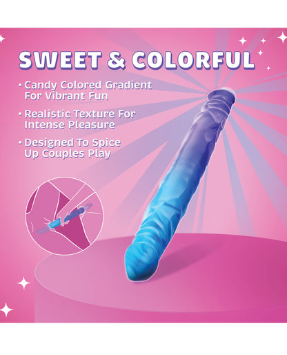 Blush B Yours 14" Large Double Dong Sugar Stud - Multi Color by B Yours