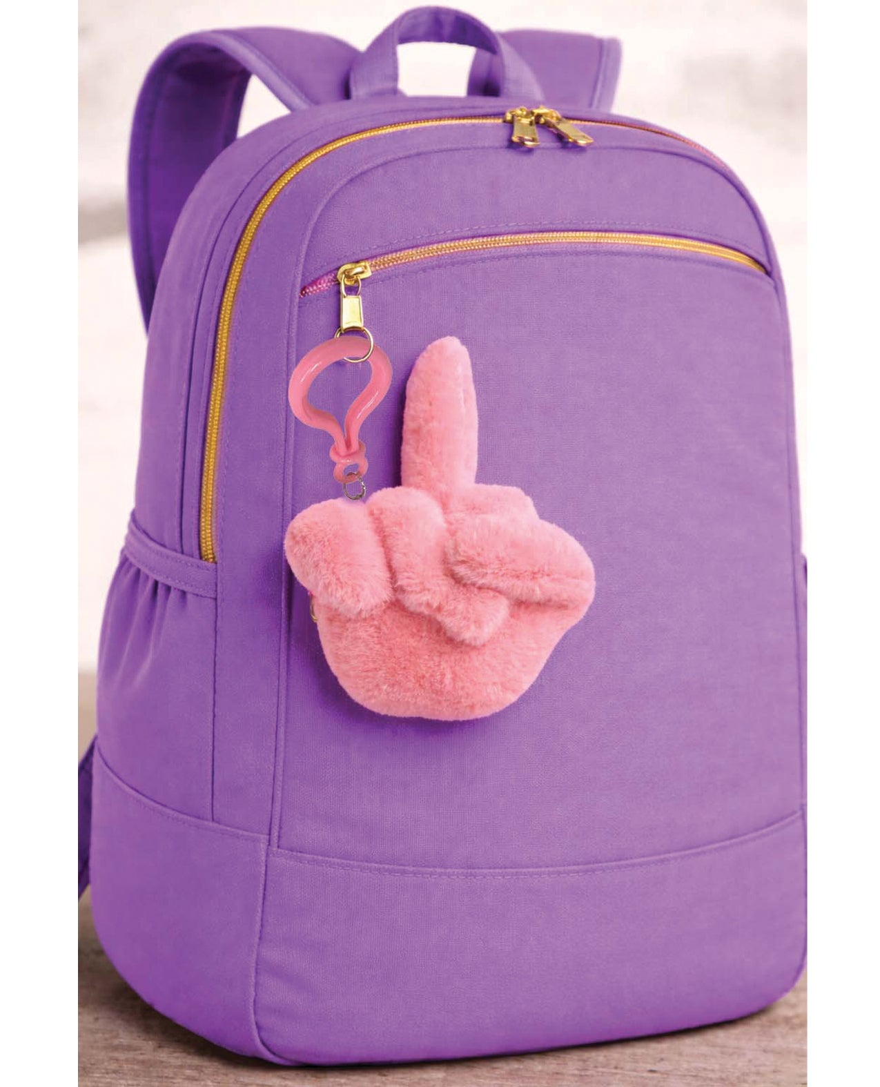 Fucks To Give Twirly Bird Plush - Pink by Little Genie