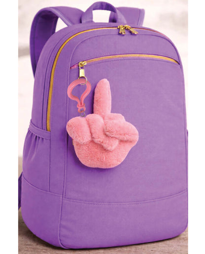Fucks To Give Twirly Bird Plush - Pink by Little Genie