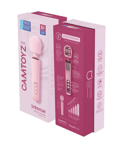 Camtoyz Pro Intense Wand Vibrator - Pink by Savage Me