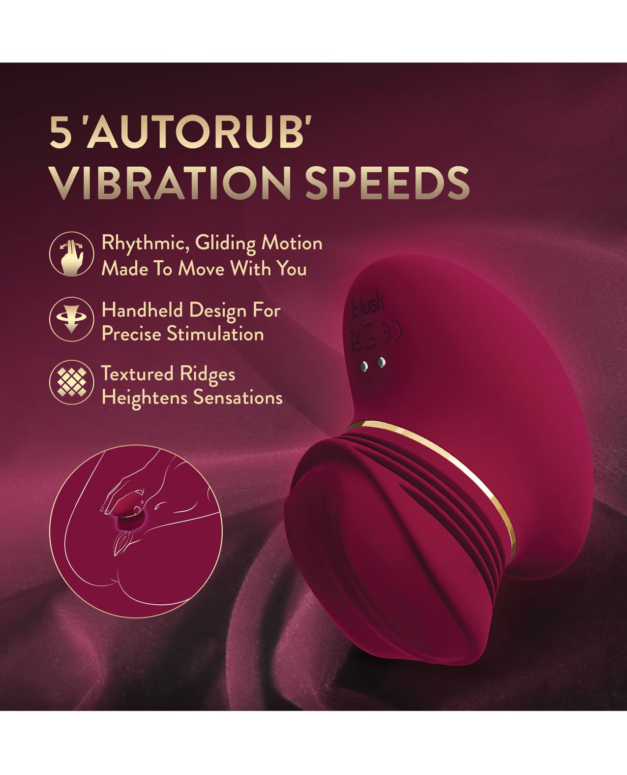Blush Collection Riana - Mulberry Wine by Blush Novelties