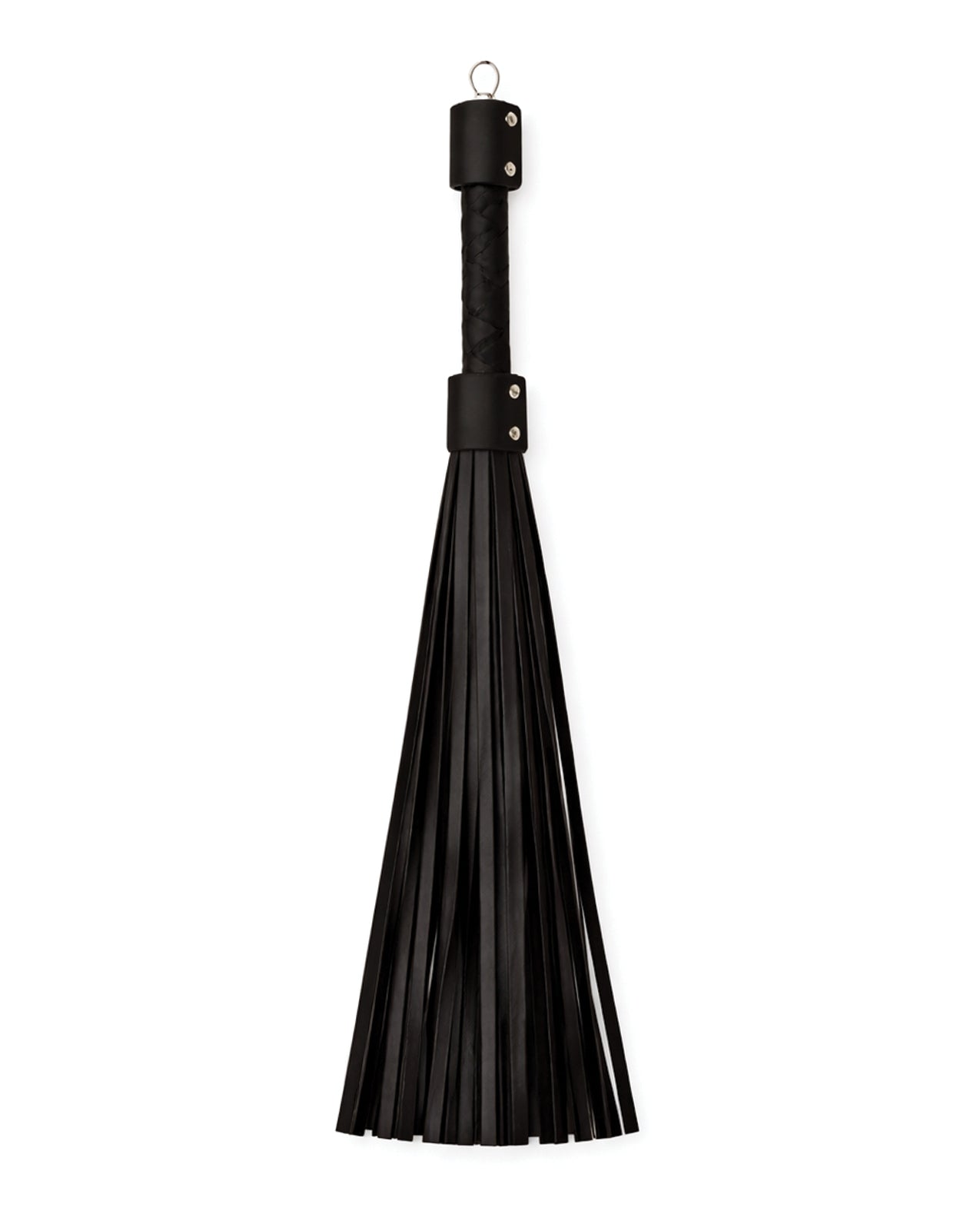 Heat Tease Flogger - Black/Pink by Heat Tease