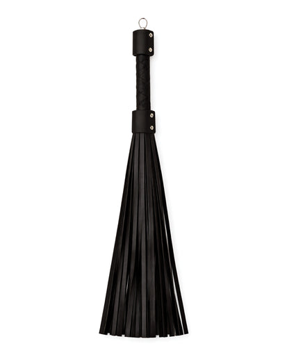 Heat Tease Flogger - Black/Pink by Heat Tease