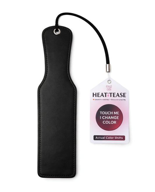 Heat Tease Flower Paddle - Black/Pink by Heat Tease