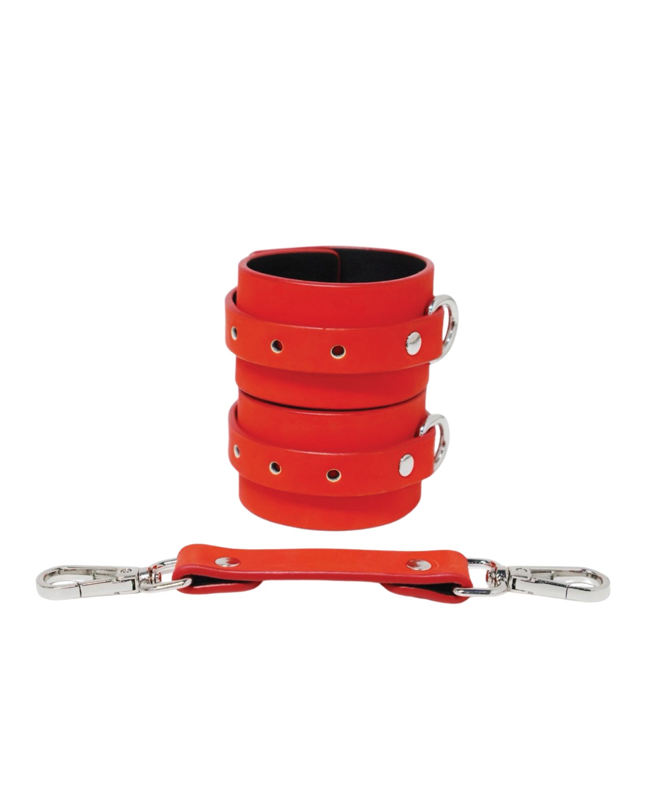 Heat Tease Cuffs - Red/Yellow by Heat Tease