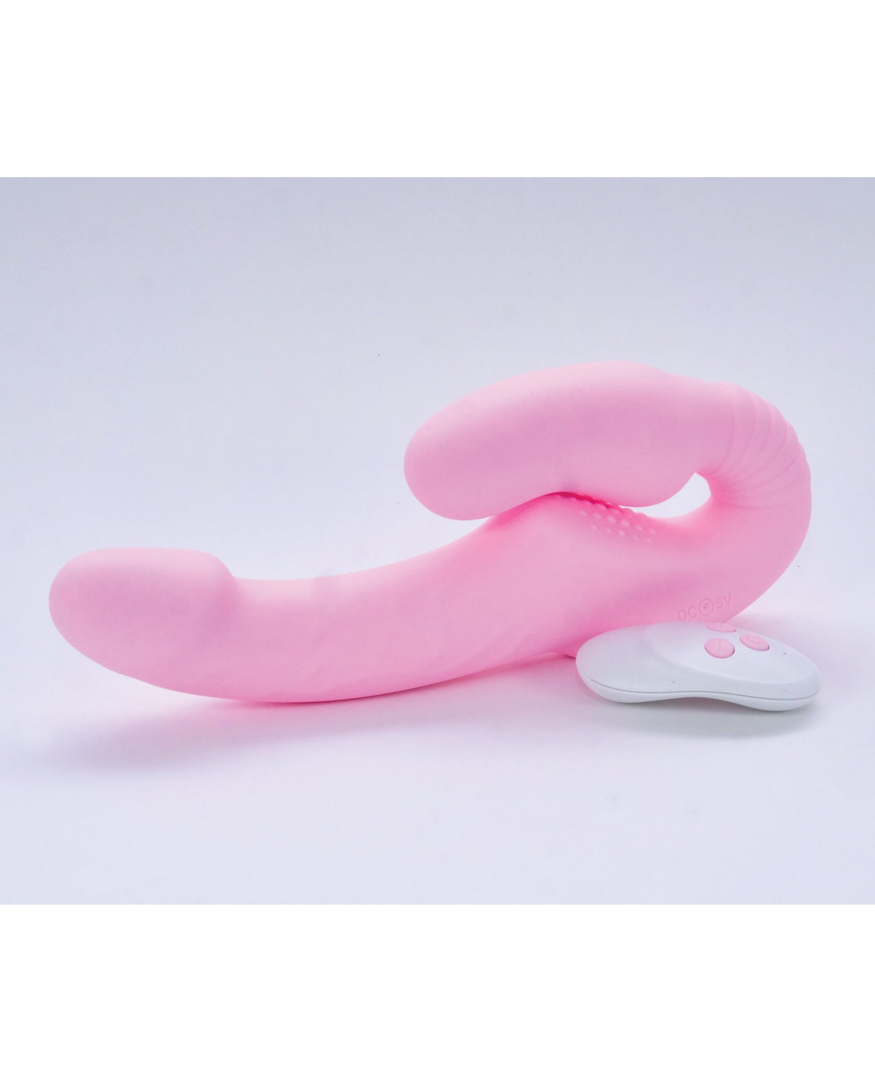 Sublime Togetherness Silicone Strapless Strap On w/Remote Control - Pink by Sublime