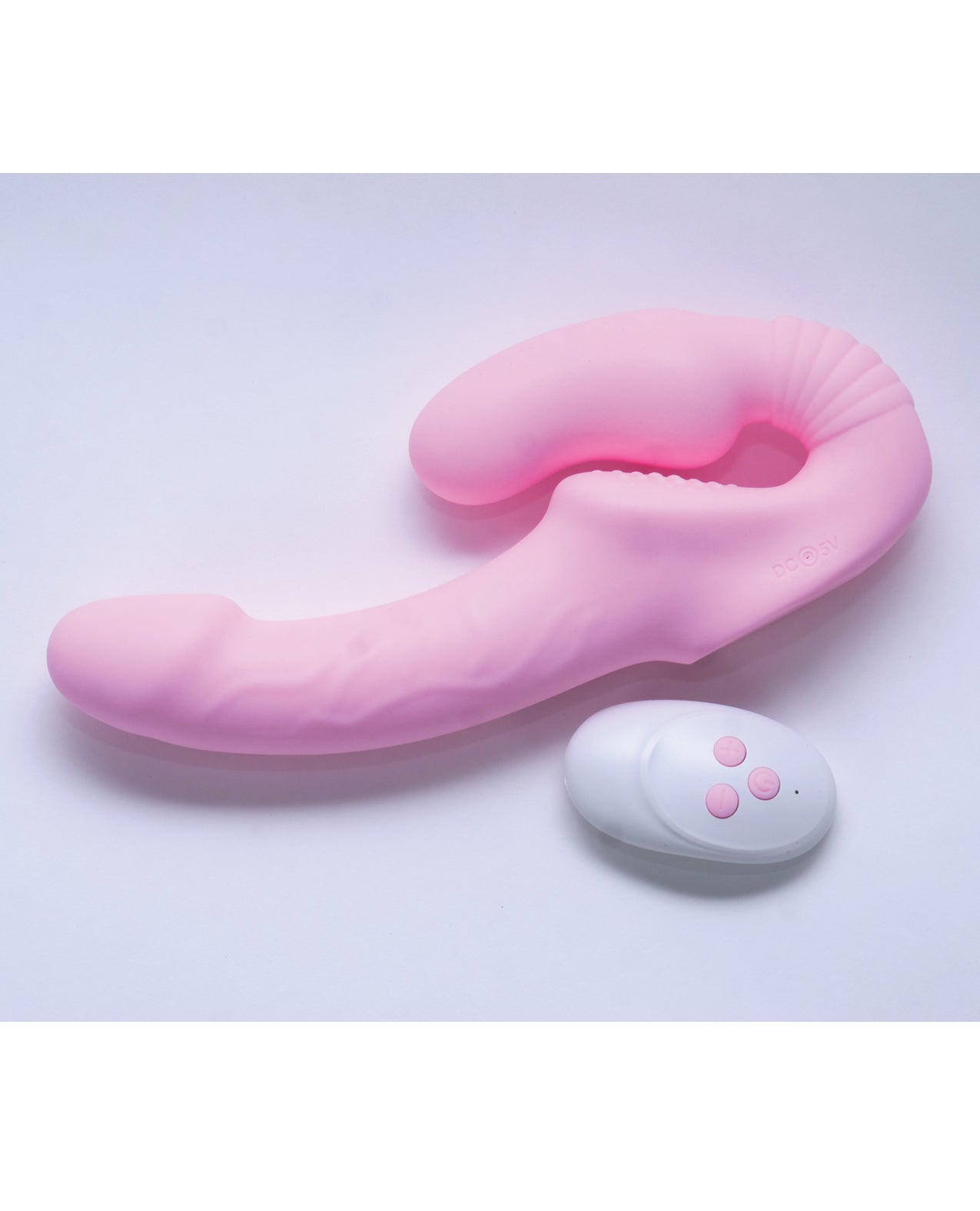 Sublime Togetherness Silicone Strapless Strap On w/Remote Control - Pink by Sublime