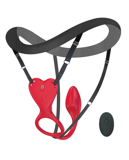 Sublime Cliffhanger Wearable Panty Vibe & Anal Plug w/Penis Access by Sublime