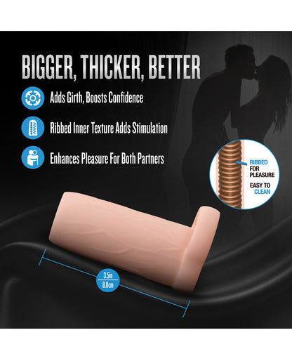 Blush Performance 3.5" Enhancement Sleeve - Beige by Performance