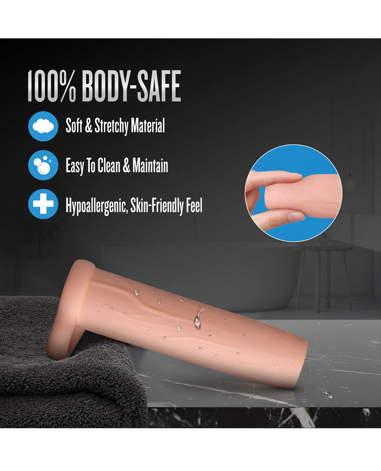 Blush Performance 5.75" Enhancement Sleeve - Beige by Performance