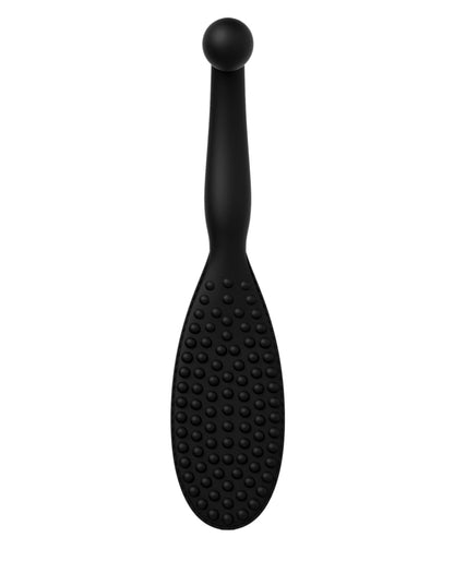 Blush Temptasia Governess Paddle $ Dildo - Black by Temptasia