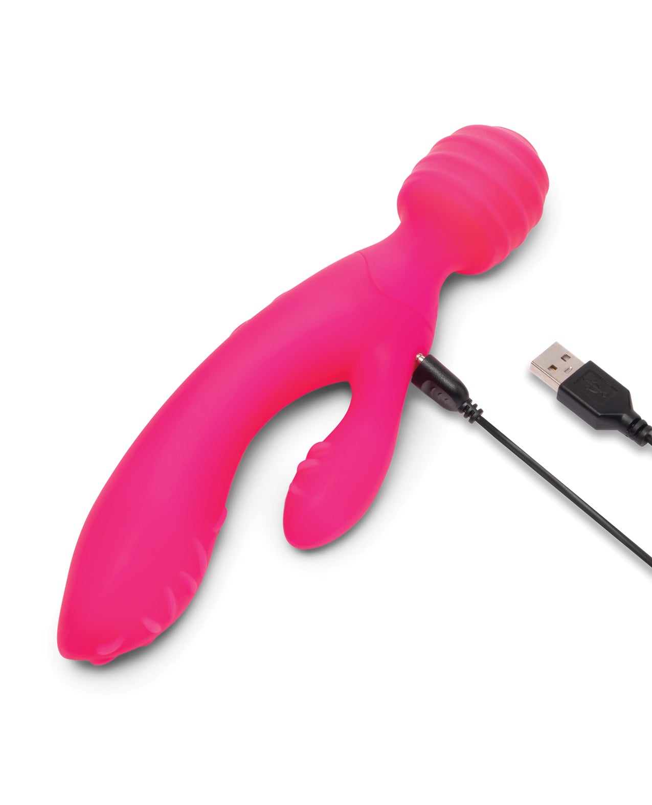 Together Tri Delight Dual-Ended Triple Stim Wand & Rabbit Vibrator