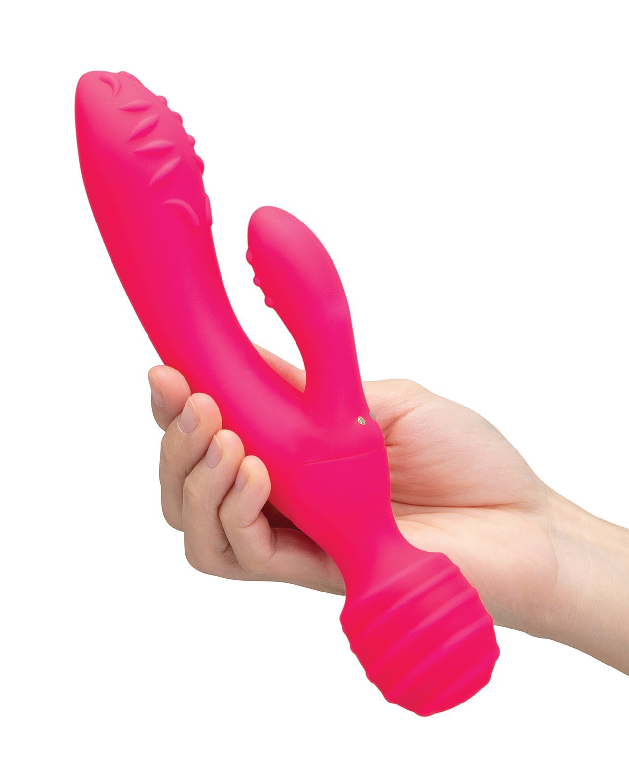 Together Tri Delight Dual-Ended Triple Stim Wand & Rabbit Vibrator