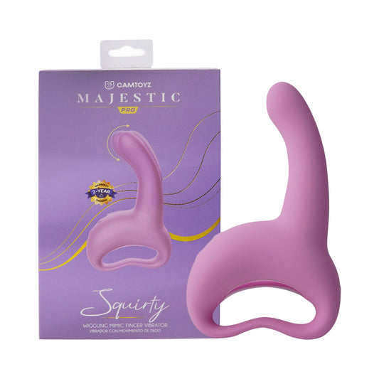 Camtoyz Majestic Pro Squirty Wiggling Mimic Finger Vibrator by Camtoyz/ Elixir