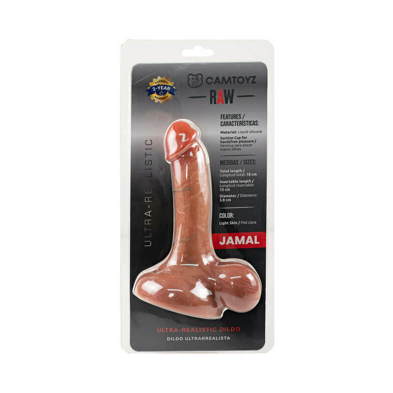 Camtoyz Raw Jamal Ultra-Realistic 7 in. Dildo by Camtoyz/ Elixir