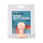 The Classic Round Butt Plug Cream Small by Doc Johnson