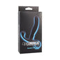 OptiMALE Smooth Silicone P-Massager Black by Doc Johnson