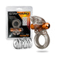 Stay Hard Vibrating Cock Ring Set with Sleeve