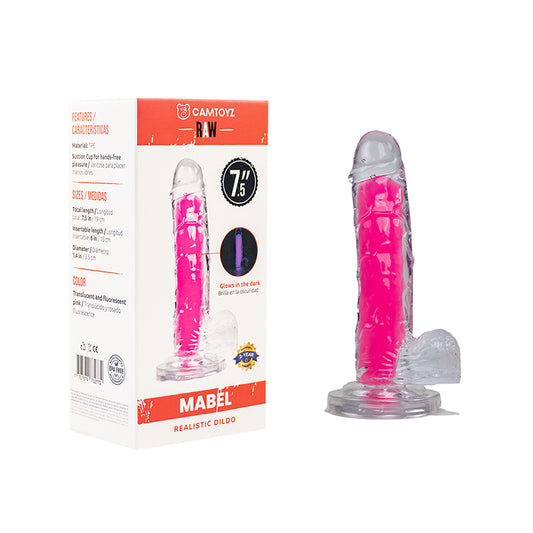 Camtoyz Realistic Raw Dildo Blendy Mabel Pink by Camtoyz/ Elixir