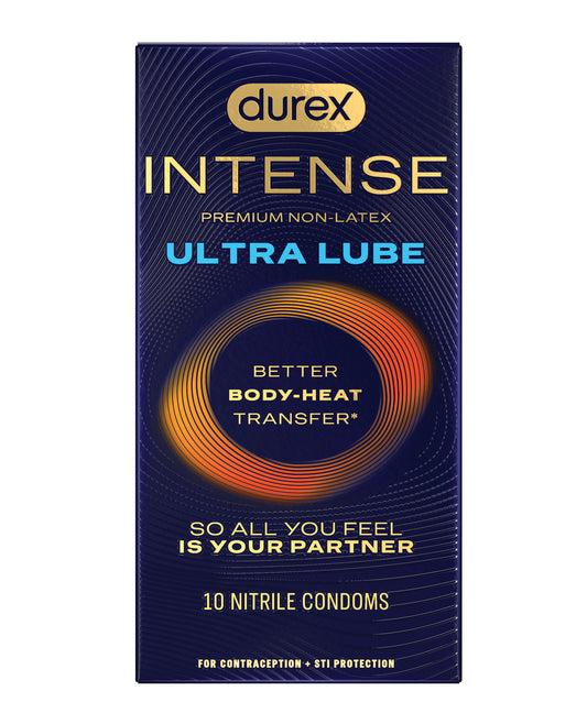 Durex Intense Ultra Lube Condoms - Box of 10 by Durex
