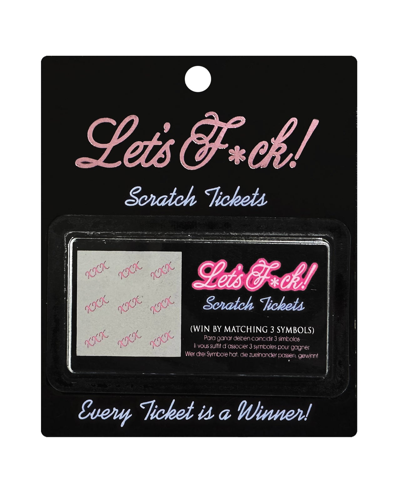 Kheper Let's F*ck! Scratch Tickets for Couples - 8 Card Game Set by Kheper